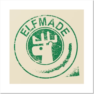 Elfmade (Green Stamp) Posters and Art